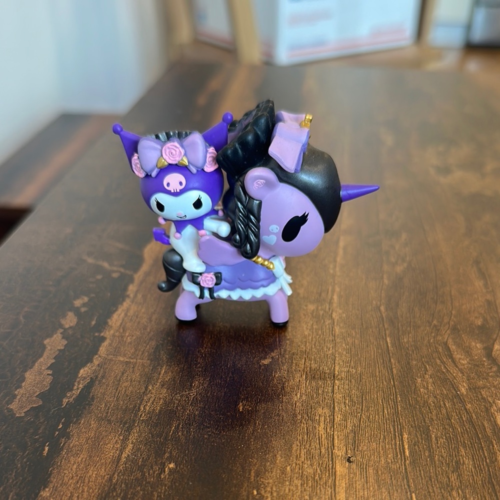 kuromi unicornio blind box figurine figure